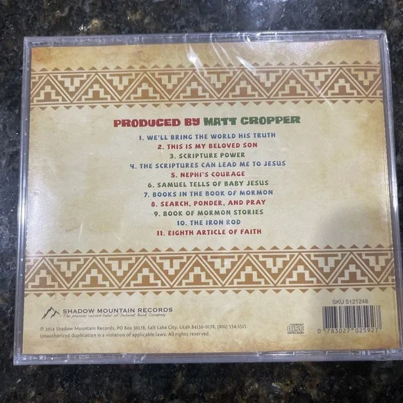 Nephi's Courage: Scripture Songs For Kids / Var by Various Artists‎ (CD, 2014) - Picture 2 of 2